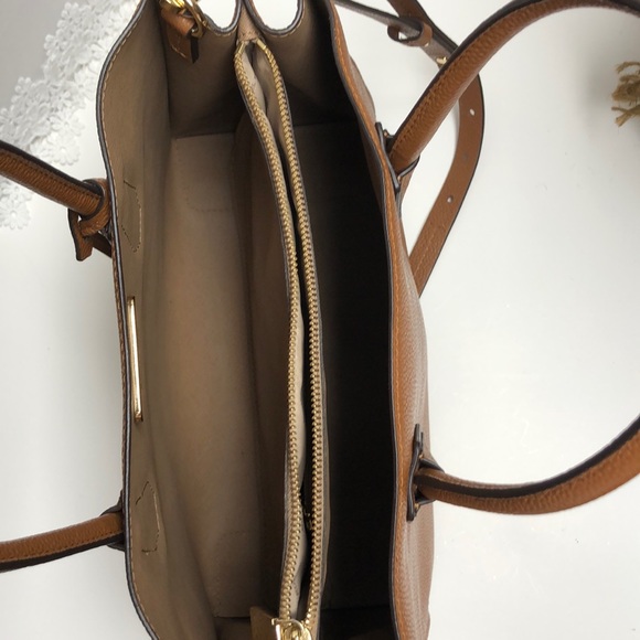 SOLD Like New Michael Kors Saffiano Leather Handbag - Picture 9 of 14